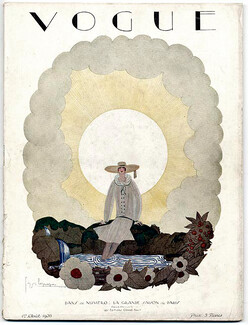 Vogue Août 1926 Georges Lepape, La Grande Saison de Paris