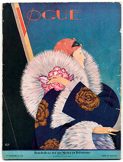 Vogue Février 1927 George Plank, 112 pages