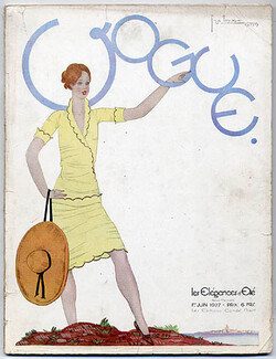 Vogue Juin 1927 Georges Lepape, Les Elégances de l'Eté, 106 pages