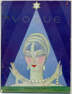 Vogue Décembre 1927 Benito, Cadeaux de Noël