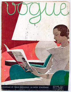 Vogue Septembre 1932 André Édouard Marty, 60 pages