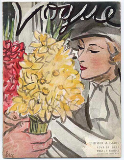 Vogue (Paris) Février 1933 Eric Carl Erickson, 60 pages