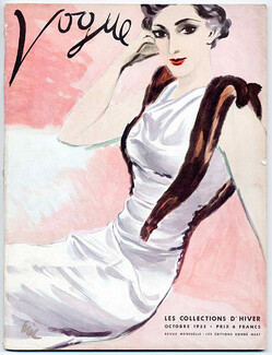 Vogue (Paris) Octobre 1933 Eric, Les Collections d'Hiver