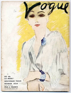 Vogue (Paris) Février 1934 Eric, Où va la Mode
