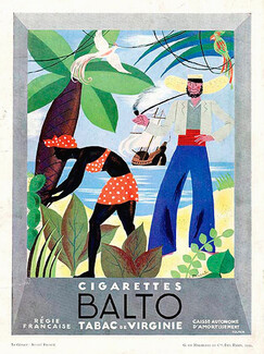 Cigarettes Balto 1934