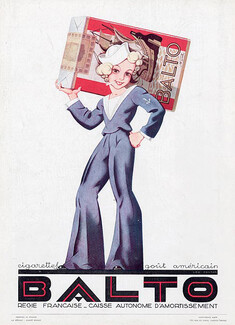 Balto (Cigarettes) 1936 Sailor