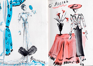 Rosevienne, O'Rossen 1937 Christian Bérard, L'Élégance à l'Exposition Paris 1937