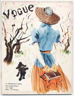 Vogue (Paris) Mai 1938 René Bouët-Willaumez, Le Printemps à Paris