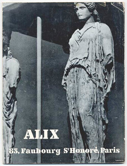 Alix 1939 - 83 Faubourg St Honoré, Cariatides, Érechthéion, Acropole d'Athènes