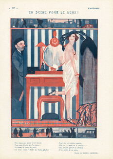 En scène pour le deux !, 1921 - Sacha Zaliouk Régisseur, Cabaret Music Hall