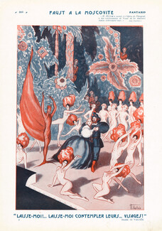 Faust à la Moscovite, 1922 - Armand Vallée Chorus girls, Opera, Dancers, Devil
