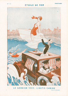 Étoile de mer, 1924 - Harry Bathing Beauty, Swimmer