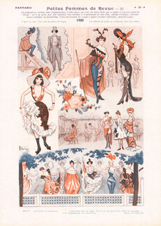 Petites Femmes de Revue III 1900, 1924 - Armand Vallée L'Alcazar, Chorus Girl