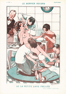 Albert Guillaume 1923 Beauty Salon, Hairdresser, Beautician, Manicurist, Dentist...