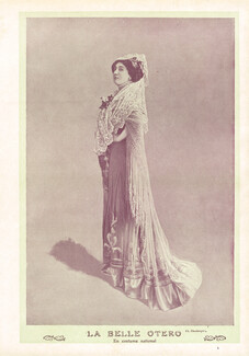 La Belle Otero 1908 Photo Reutlinger