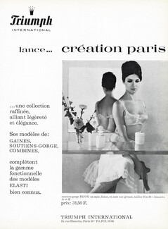 Triumph (Lingerie) 1963 Bra Bijou, Création Paris