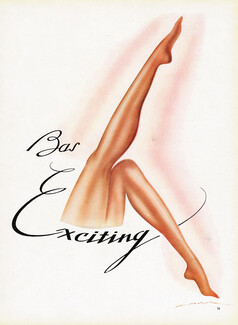 Exciting (Stockings Hosiery) 1947 E. Maurus