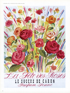 Caron (Perfumes) 1950 La Fête des Roses