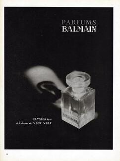 Pierre Balmain (Perfumes) 1947 Elysées 64-83