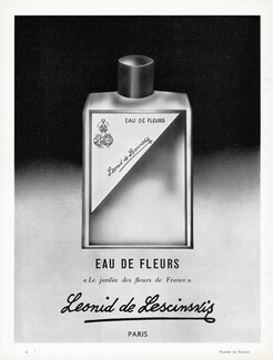 Leonid de Lescinskis (Perfumes) 1954 Eau de Fleurs