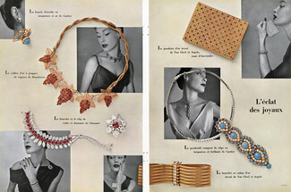 L'éclat des joyaux, 1952 - Cartier, Boucheron, Chaumet, Van Cleef & Arpels Photo Pottier