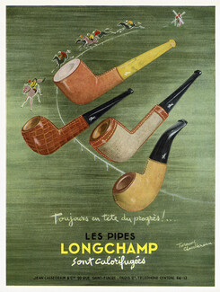 Longchamp (Smoking Pipes) 1949 Turenne Chevallerean