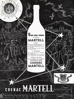 Martell (Brandy, Cognac) 1952 Alain Cornic