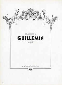 Marcel Guillemin (Fabric) 1947 Label
