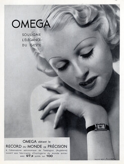 Omega 1936 Laure Albin Guillot