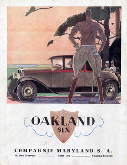 Oakland (Cars) 1929 G. de Sainte-Croix, Polo