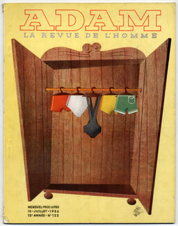 Adam La Revue de l'Homme 1936 N°123 Swimwear, Paolo Garretto
