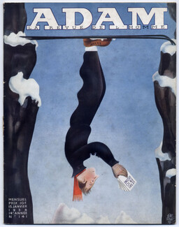 Adam 1938 N°141 Garretto, Le Ski en 10 Leçons