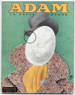 Adam 1938 N°144 Garretto, Joyeuses Pâques