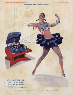 Henry Fournier 1930 Josephine Baker ne peut s'empêcher de danser