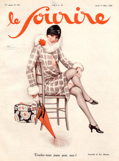 Suzanne Meunier 1928 Le Sourire Cover