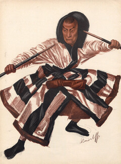 Alexandre Iacovleff 1954 Kabuki