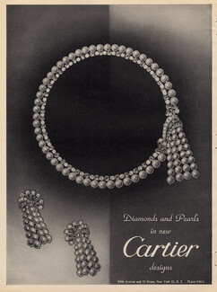 Cartier 1946 Diamonds and Pearls