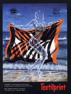 Textilprint 1989 Printed Fabric For Swimwear