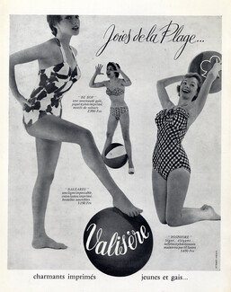 Valisère (Swimwear) 1955 Photo Lucien Lorelle