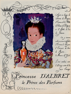 Jean d'Albret (Perfumes) 1964 Raymond Brénot