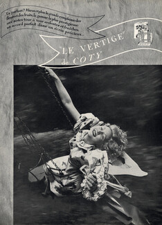 Coty (Perfumes) 1936 Le Vertige
