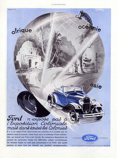 Ford 1931 Exposition Coloniale Internationale