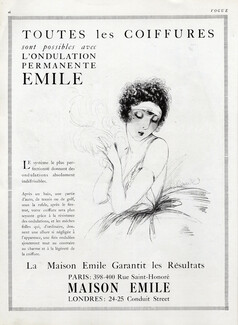 Maison Emile (Hairstyle) 1920 Jean Claude