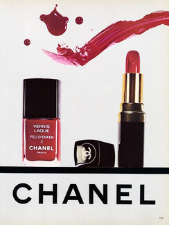 Chanel (Cosmetics) 1978 Lipstick, Nail Polish