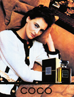 Chanel (Perfumes) 1985 Coco, Inès de la Fressange