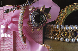 Boîtes à délices, 1989 - O.J. Perrin, Fred Joaillier, Bulgari High Jewelry, Photo Daniel Jouanneau