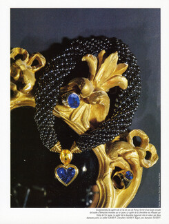 Poiray (High Jewelry) 1985 Saphirs, Ras de cou