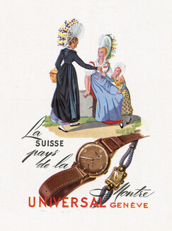 Universal 1944 La Suisse pays de la Montre