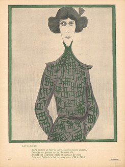 Camara 1903 Ève Lavallière, Caricature
