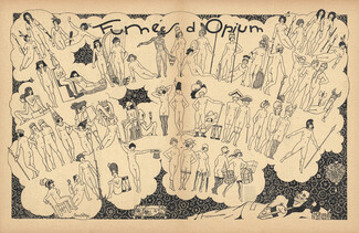 Fumées d'Opium, 1926 - Pierre Fossey Opium Smoking, Women Through The Ages